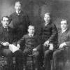 1907 L-R: Earl, Frank, Clement, Walter, Harvey Moulton